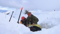 Secourisme: en Isère, un exercice avalanche grandeur nature sur les pistes