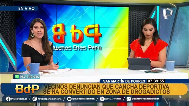 SMP: vecinos denuncian que cancha deportiva se ha convertido en guarida de drogadictos