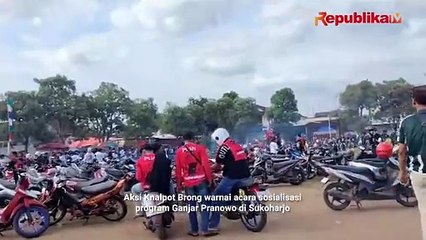 Bawaslu Sukoharjo Soroti Aksi Geber Knalpot Brong Sosialisasi Capres Ganjar