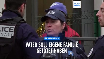 Nahe Paris: 33-Jähriger soll Frau und vier Kinder getötet haben