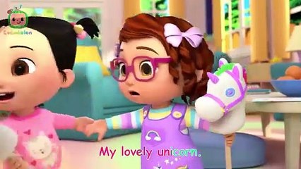 Rainbow Unicorn Song | CoComelon Nursery Rhymes & Kids Songs