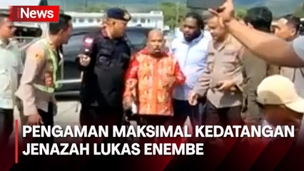 Jenazah Lukas Enembe Diterbangkan ke Jayapura, Polda Papua Beri Pengaman Maksimal