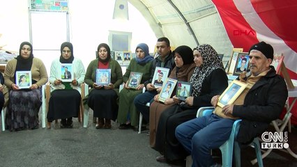 Evlat nöbeti aileleri PKK'ya karşı isyan etti