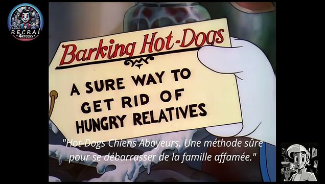 Donald's cousin Gus 1939 - Partie 5/6 - VOSTFR - Court-métrage de Walt Disney par RecrAI4KToons