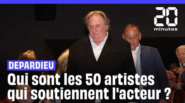 Depardieu accusé de viol : Des artistes dénoncent un lynchage