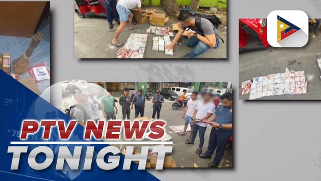 PNP seizes various prohibited firecrackers as New Year nears