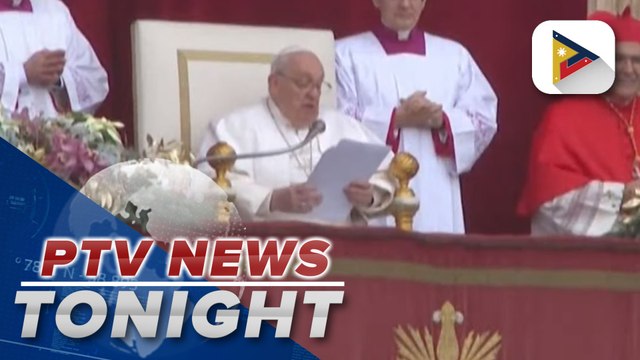 Pope Francis calls for end to Gaza conflict, Russia-Ukraine war