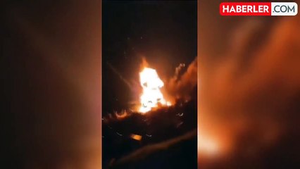 Ukrayna'nın Kırım limanında Rus çıkarma gemisimi 'Storm Shadow' füzeleri ile vurduğu anlara ait video yayınlandı