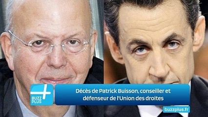Décès de Patrick Buisson, conseiller et défenseur de l'Union des droites
