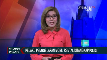 Detik-detik Polisi Meringkus Pelaku Penggelapan Mobil Rental di Bandar Lampung!