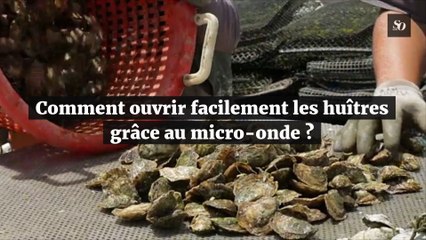 Comment ouvrir facilement les huîtres grâce au micro-ondes ?
