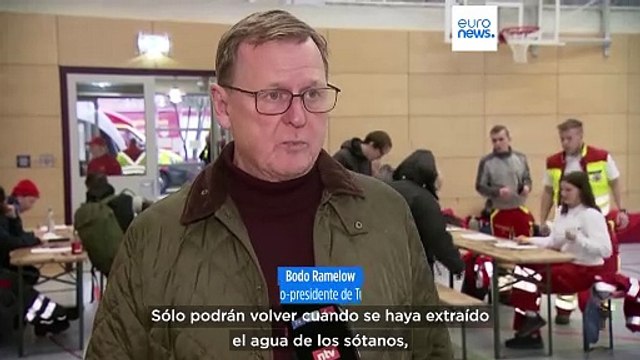 Fuertes lluvias y vientos causan inundaciones en Europa