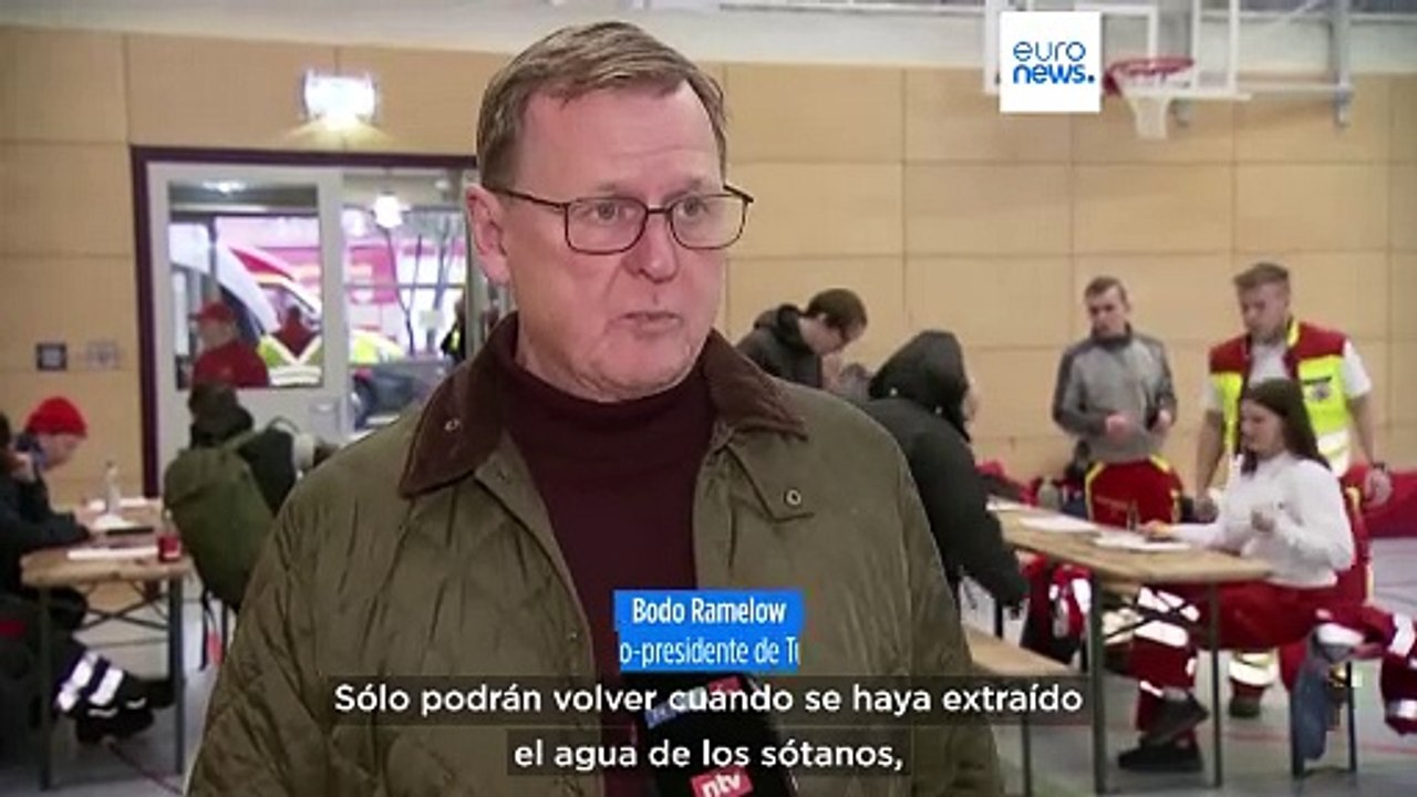 Fuertes lluvias y vientos causan inundaciones en Europa