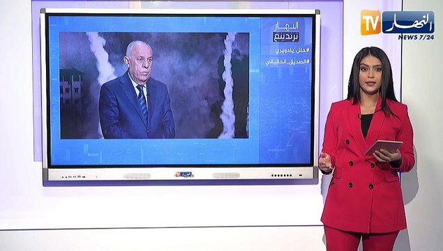 النهار ترندينغ : كتائب القسام تنشر فيديو لأحد مقاتليها وهو يحتفل بنجاحه في إستهداف منزل به 10 جنود من الإحتلال تحت عبارة..حلل يا دويري