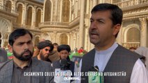Casamento coletivo dribla altos custos no Afeganistão