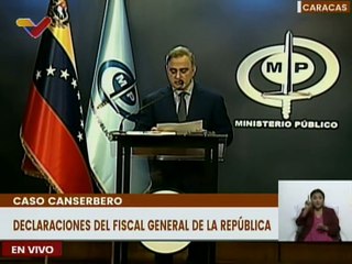 Fiscal Tarek William Saab: Lo que hoy se presenta es un triunfo del Estado de Derecho en Venezuela