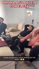 Le hacen creer a su abuela que el GTA son las noticias de verdad: la reacción es tremenda