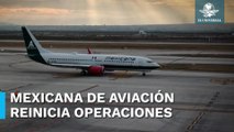 Despega el primer vuelo de Mexicana de Aviación