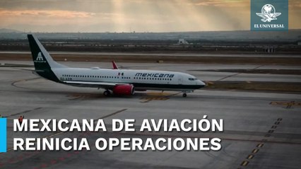 Despega el primer vuelo de Mexicana de Aviación