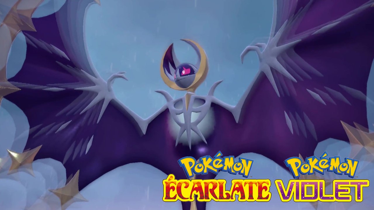 Lunala Pokémon Ecarlate et Violet : Où le trouver et comment le capturer dans le DLC 2 ?