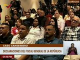 Fiscal Saab: Hemos solicitado la orden de aprehensión contra los primeros funcionarios que abordaron el lugar del suceso