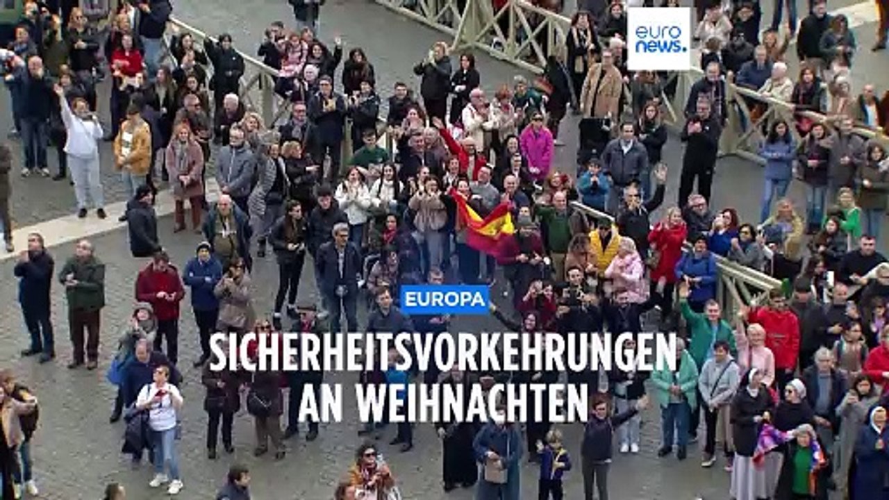 Angespannte Weihnachten: erhöhte Sicherheitsvorkehrungen in Wien, Köln und im Vatikan