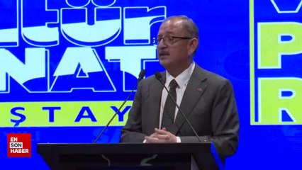 Mehmet Özhaseki: Birkaç güne deprem konutlarını dağıtmaya başlıyoruz