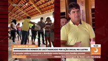 Aniversário do vereador Domar de Luiz é marcado por grande ação social no Lastro