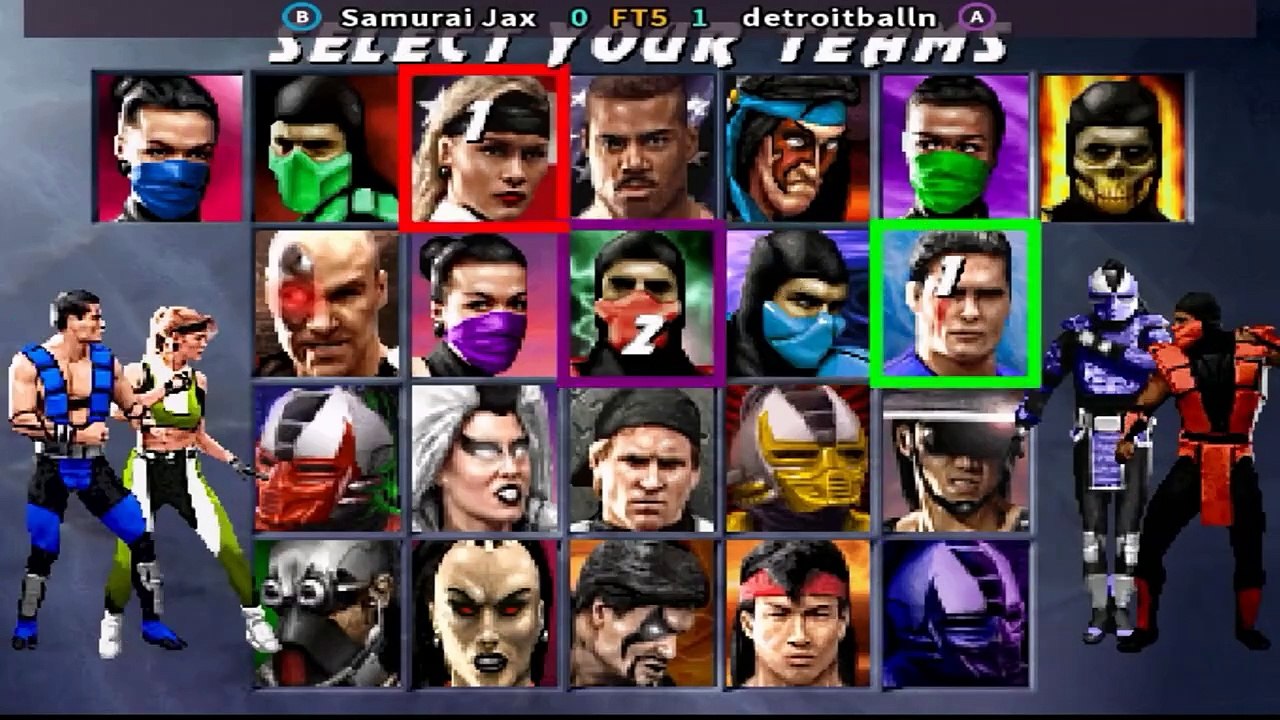 Samurai Jax vs detroitballn  - UMK3 - FT5