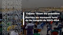 Tidjane Thiam élu président: Revivez les moments forts du 8e congrès du pdci-rda