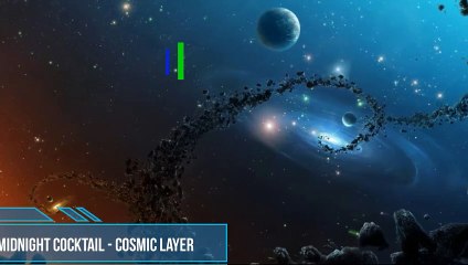 Midnight Cocktail - Cosmic Layer. Space trip