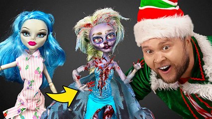 New Year's Creative Trio_ Miniature House, Avocado Ice Cream Machine And Elsa Zombie Adventure!