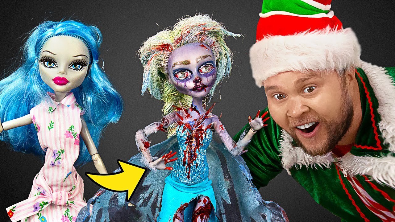 New Year's Creative Trio_ Miniature House, Avocado Ice Cream Machine And Elsa Zombie Adventure!