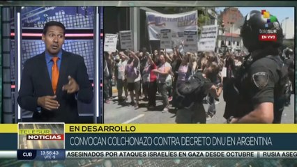Argentinos convocan a colchonazo como protesta al DNU