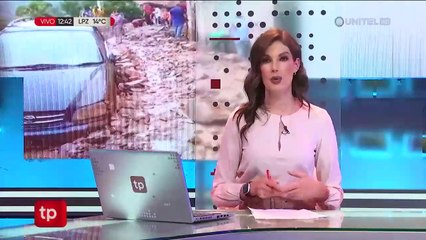 Mazamorra por lluvias cubre calles, domicilios y autos en La Asunta