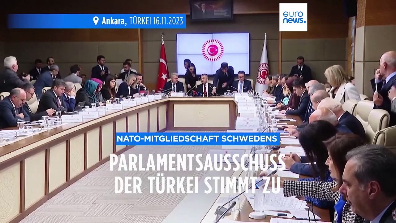 Nato-Beitritt Schwedens nimmt weitere Hürde im türkischen Parlament