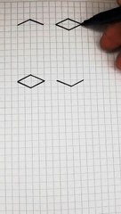 MixArts _ Drawing - 3D Illusion with Prisms