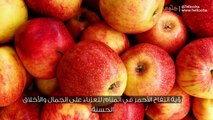 تفسير رؤية التفاح الأحمر في المنام للعزباء