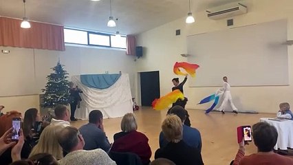 La communauté ukrainienne présente une crèche vivante à Sainte-Soulle