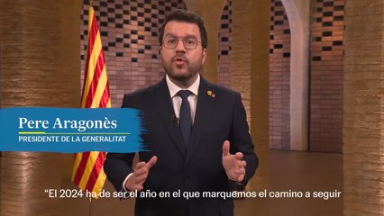 Aragonès reclama una “financiación singular” para Cataluña en su mensaje de Navidad