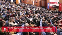 KKTC Cumhurbaşkanı Tatar: Türkiye Kıbrıs'tan vazgeçmez