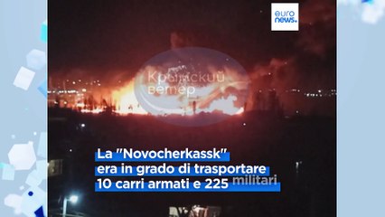Guerra in Ucraina: affondata nave nel Mar Nero, i russi conquistano Mariinka