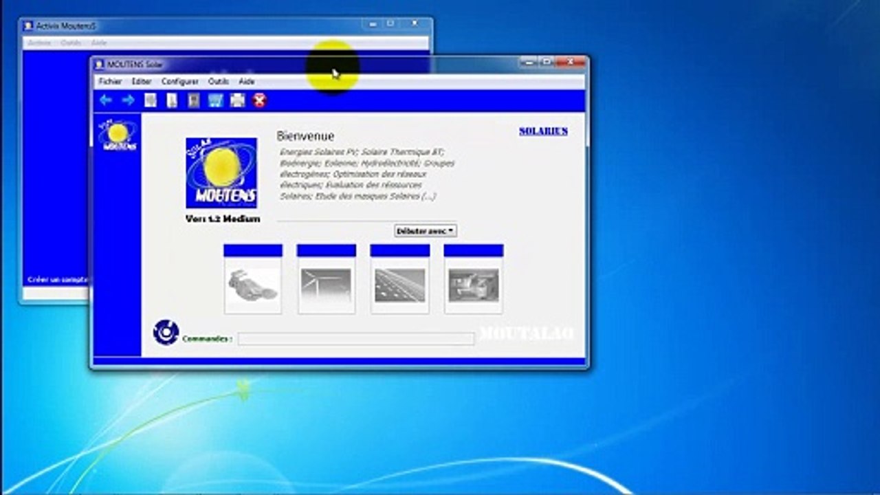 Activation 2 logiciels Moutens