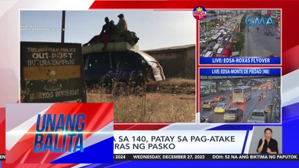 Hindi bababa sa 140, patay sa pag-atake noong bisperas ng Pasko | UB