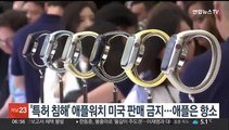 '특허 침해' 애플워치 미국 판매 금지…애플은 항소