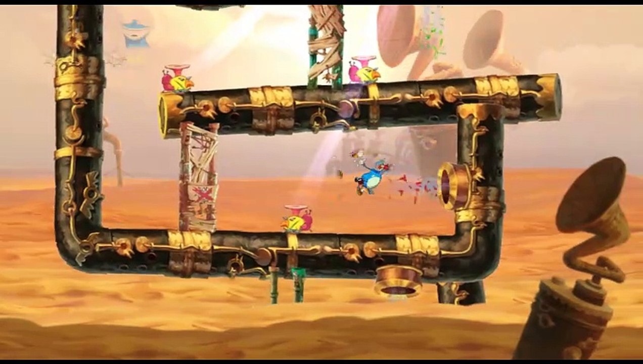 Rayman Origins online multiplayer - wii - Vidéo Dailymotion