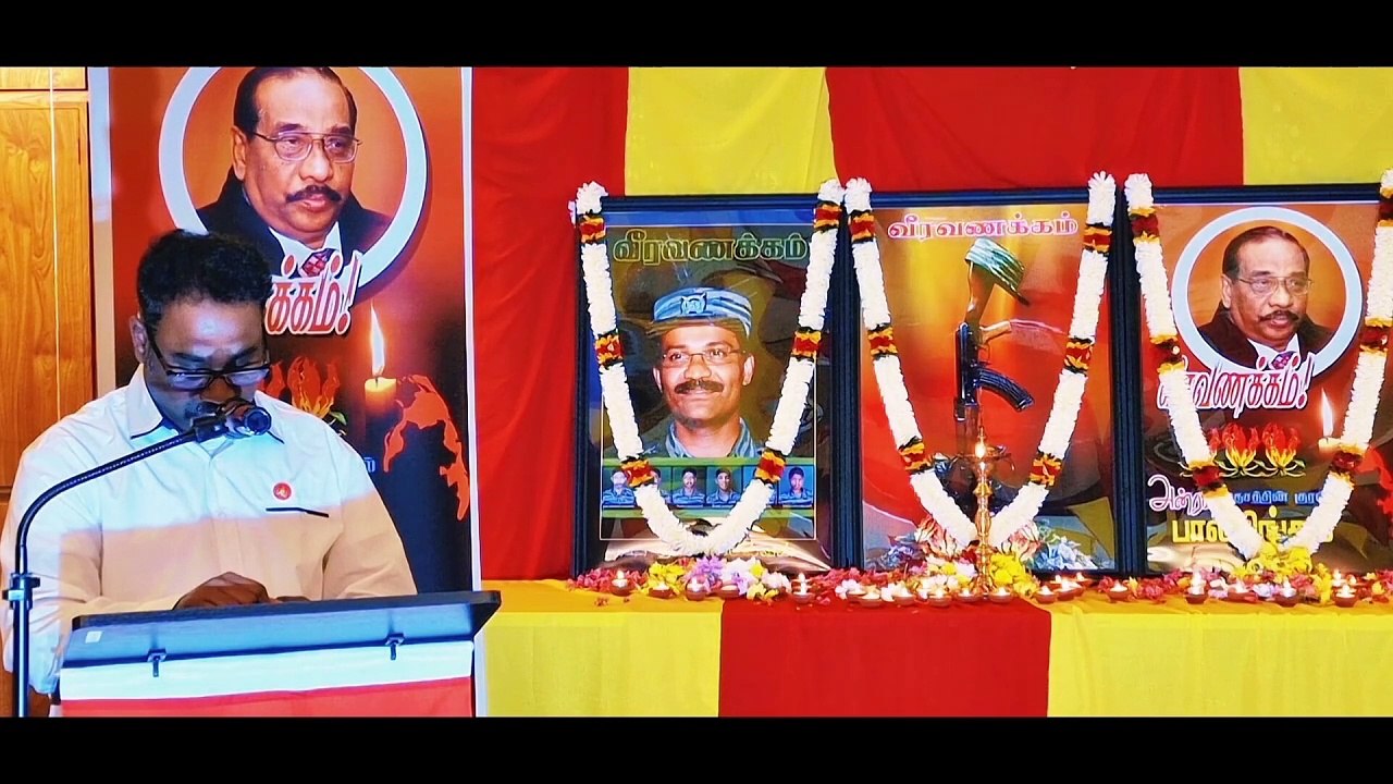 தேசத்தின் குரல் அன்ரன் பாலசிங்கம் அவர்களினதும், பிரிகேடியர் சு.ப.தமிழ்ச்செல்வன் அவர்களினதும் நினைவு வணக்க நிகழ்வு - 2023 பிரித்தானியா (5/9)