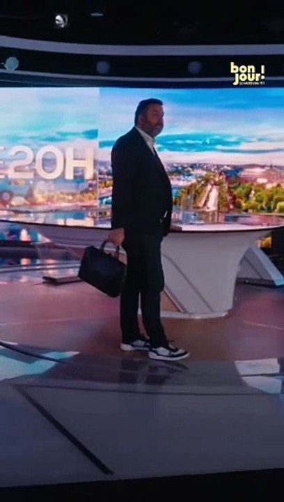 Bande annonce pour la nouvelle matinale de TF1 à partir du 8 janvier, présentée par Bruce Toussaint