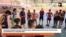 Posadas Deportiva en Itaembé Miní: Torneo relámpago de voley en el Polideportivo Itaembe Mini