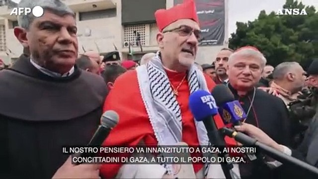 Card. Pizzaballa: Dobbiamo fermare quello che sta succedendo a Gaza
